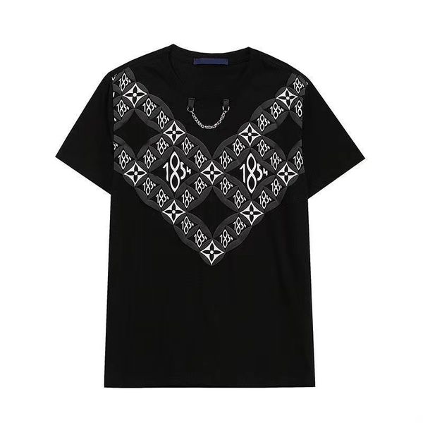 22 men's t-shirts designer famous men and women t shirt letter print round neck short sleeve, White
22 men's t-shirts designer famous men and women t shirt letter print round neck short sleeve, White