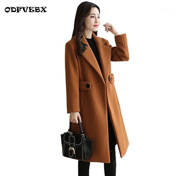 2020 women elegant solid long woolen winter coats pockets office wool coat double-breasted warm jacket long sleeve ladies coats1, Black
2020 women elegant solid long woolen winter coats pockets office wool coat double-breasted warm jacket long sleeve ladies coats1, Black