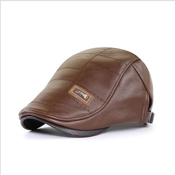 berets brand jamont adjustable pu peaked cap middle-aged and elderly hats plus velvet outdoor leisure warmth winter beret caps, Blue;gray
berets brand jamont adjustable pu peaked cap middle-aged and elderly hats plus velvet outdoor leisure warmth winter beret caps, Blue;gray
