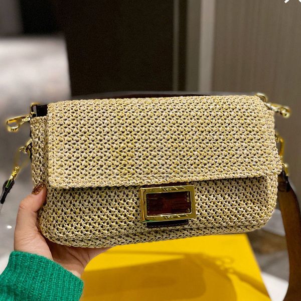 straw weave crossbody baguette bag women handbags flap shoulder bags removable strap gold metal inside letters small tote wallets
straw weave crossbody baguette bag women handbags flap shoulder bags removable strap gold metal inside letters small tote wallets