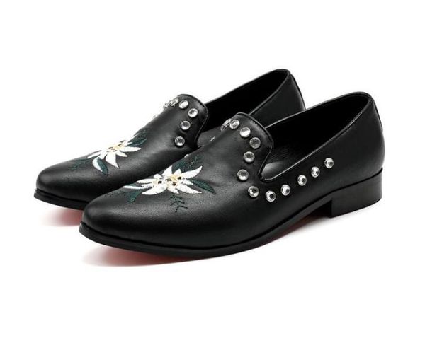 slip-on black men shoes party office shoes new genuine leather men oxford rivets studded embroidery casual business
slip-on black men shoes party office shoes new genuine leather men oxford rivets studded embroidery casual business