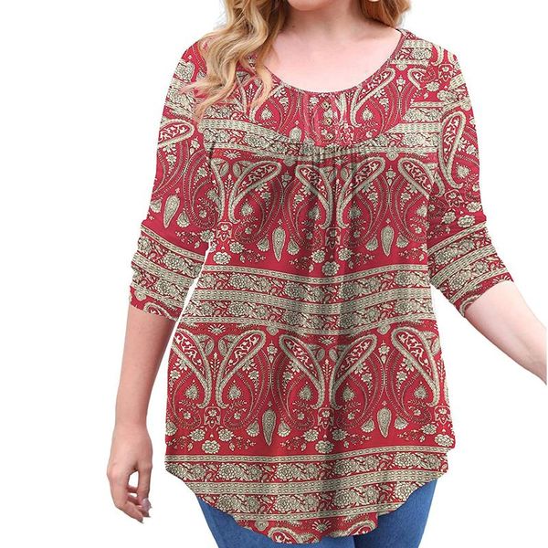 4# women round neck plus size blouses casual long sleeve flower blouse loose blouses big size vetement femme egirl shirts, White
4# women round neck plus size blouses casual long sleeve flower blouse loose blouses big size vetement femme egirl shirts, White