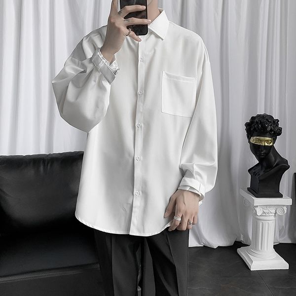 версия корейского пальто рубашки shirttrendy хулиган красивая длинная случайное qhgqk лето белых молодежки рукав мужской универсальной рубаш, Blue
версия корейского пальто рубашки shirttrendy хулиган красивая длинная случайное qhgqk лето белых молодежки рукав мужской универсальной рубаш, Blue