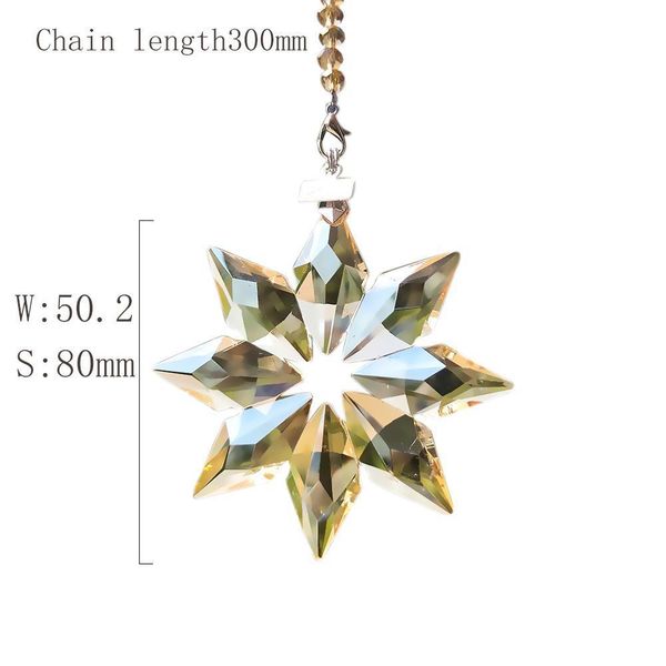 80mm snowflake crystal pendants for chandeliers crystals prisms suncatcher pendants hanging ornament with chain gifts car decor h jllgdm
80mm snowflake crystal pendants for chandeliers crystals prisms suncatcher pendants hanging ornament with chain gifts car decor h jllgdm