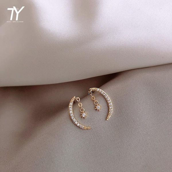 2021 new design moon star pendant earrings for woman fashion and exquisite korean jewelry luxury party girl's unusual earrings, Silver
2021 new design moon star pendant earrings for woman fashion and exquisite korean jewelry luxury party girl's unusual earrings, Silver