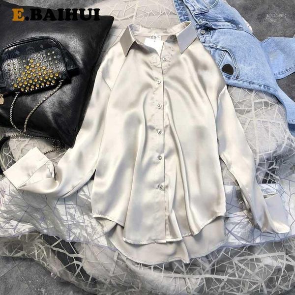 ebaihui autumn fashion button up satin silk shirt vintage blouse women white lady long sleeves female loose street shirts l14461
ebaihui autumn fashion button up satin silk shirt vintage blouse women white lady long sleeves female loose street shirts l14461