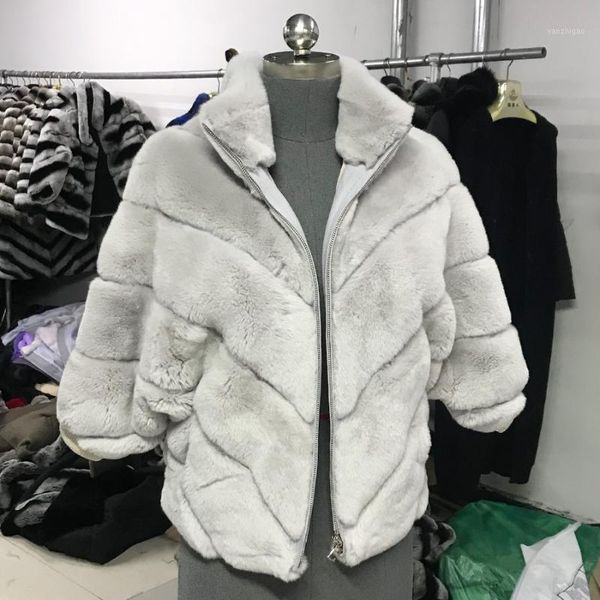 female coat 100% rex fur jacket 2020 winter new fashion bat sleeve outwear classic stand collar overcoat in stock1, Black
female coat 100% rex fur jacket 2020 winter new fashion bat sleeve outwear classic stand collar overcoat in stock1, Black