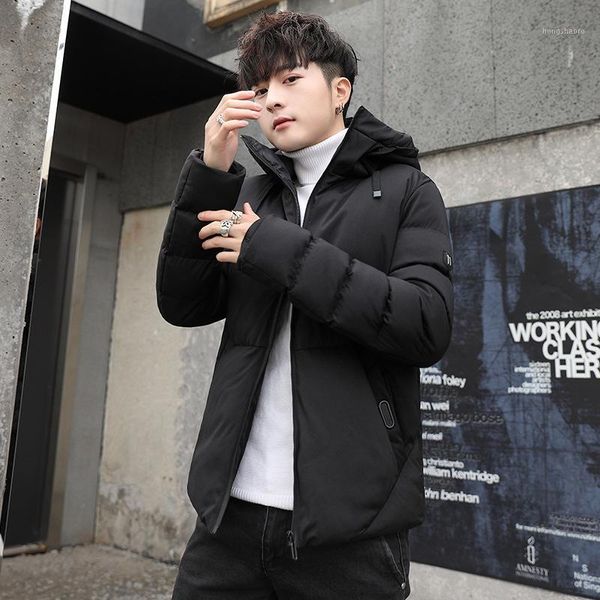 2019 man cotton thickening keep warm cotton-padded clothes self-cultivation male fund down cotton even hat loose coat1, Black
2019 man cotton thickening keep warm cotton-padded clothes self-cultivation male fund down cotton even hat loose coat1, Black