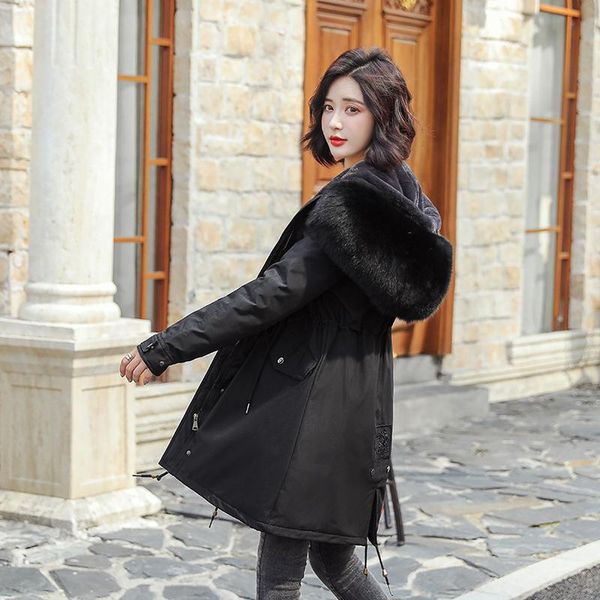 women's down & parkas winter jacket warm coat fashion women outwear thick, Black
women's down & parkas winter jacket warm coat fashion women outwear thick, Black