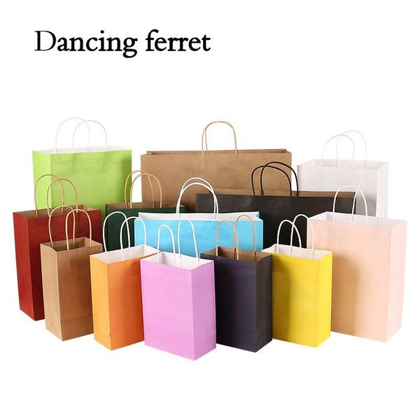 gift wrap 5 pcs/pack bag kraft packaging handle paper storage for wedding candy favor with packing christmas
gift wrap 5 pcs/pack bag kraft packaging handle paper storage for wedding candy favor with packing christmas
