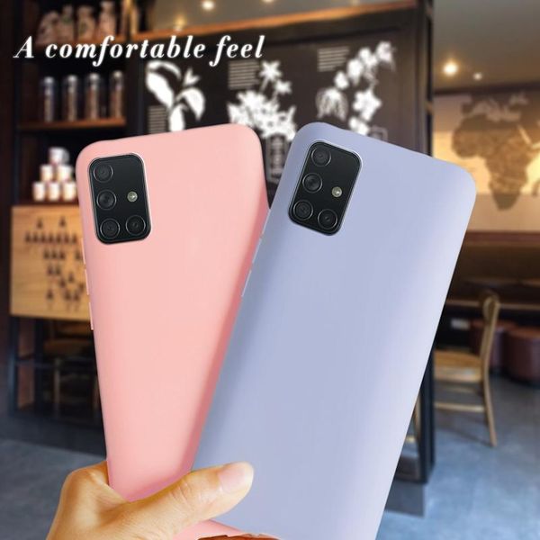 for samsung galaxy a71 a51 case solid color cover shockproof sile phone case on for samsung a 71 51 cover sof bbyqsz
for samsung galaxy a71 a51 case solid color cover shockproof sile phone case on for samsung a 71 51 cover sof bbyqsz