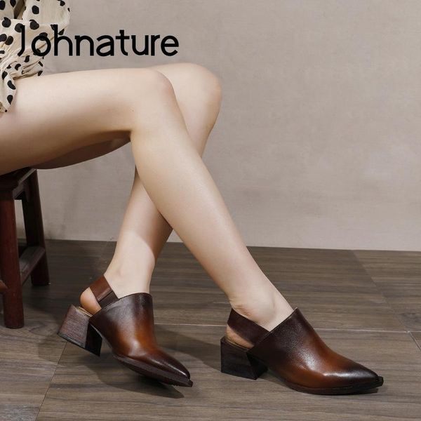johnature retro ladies sandals 2020 new spring women shoes genuine leather back strap square heel sewing casual women sandals, Black
johnature retro ladies sandals 2020 new spring women shoes genuine leather back strap square heel sewing casual women sandals, Black