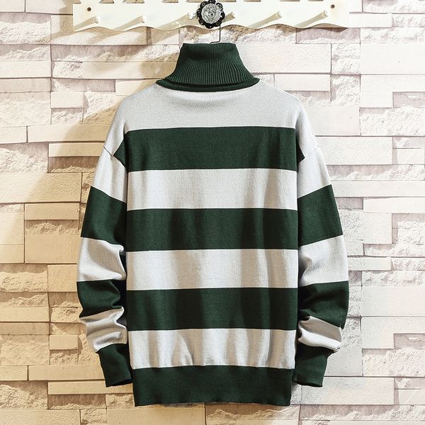 2021 new fashion classic o-neck striped sweater men's oversize pull plus size -5xl long sleeves pullover for spring winter 5nm9, White;black
2021 new fashion classic o-neck striped sweater men's oversize pull plus size -5xl long sleeves pullover for spring winter 5nm9, White;black