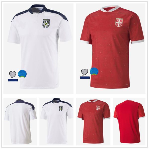 2020 2021 сербия футбола джерси тадич радонич mitrovic gudelj райкович jovic обычай 20 21 сборный дом вдали красный белый футбол рубашка, Black;yellow 
2020 2021 сербия футбола джерси тадич радонич mitrovic gudelj райкович jovic обычай 20 21 сборный дом вдали красный белый футбол рубашка, Black;yellow