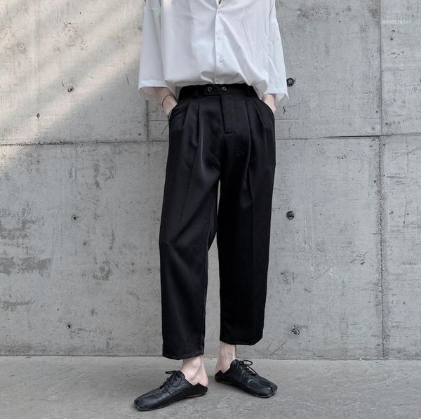 2020 spring and summer new youth popular loose solid color nine points trousers fashion casual wild straight pants black1, White;black
2020 spring and summer new youth popular loose solid color nine points trousers fashion casual wild straight pants black1, White;black