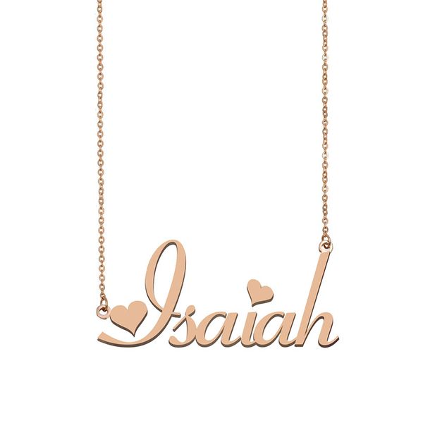 isaiah name necklaces pendant custom personalized for women girls children friends mothers gifts 18k gold plated stainless steel, Silver
isaiah name necklaces pendant custom personalized for women girls children friends mothers gifts 18k gold plated stainless steel, Silver