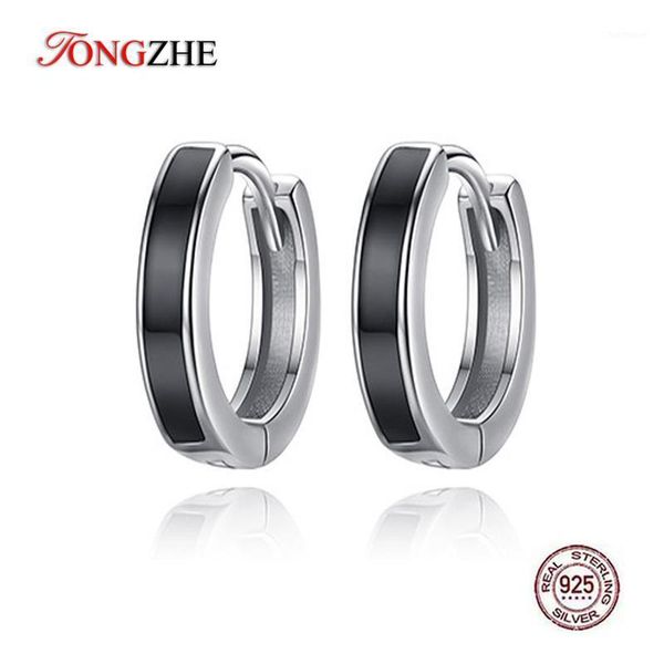 tongzhe 925 sterling silver small hoop earrings cz black round circle huggie energy earrings fashion jewelry womens accessories1, Golden;silver
tongzhe 925 sterling silver small hoop earrings cz black round circle huggie energy earrings fashion jewelry womens accessories1, Golden;silver