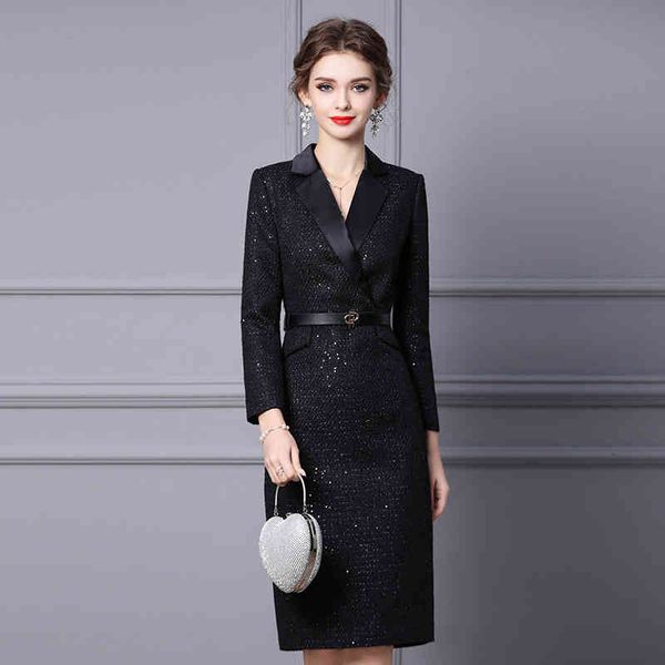 Casual Dresses Zhili xiaoxiangfeng dress winter high-grade feeling thin suit collar medium and long wool skirt 3HAX, Black;gray
Casual Dresses Zhili xiaoxiangfeng dress winter high-grade feeling thin suit collar medium and long wool skirt 3HAX, Black;gray