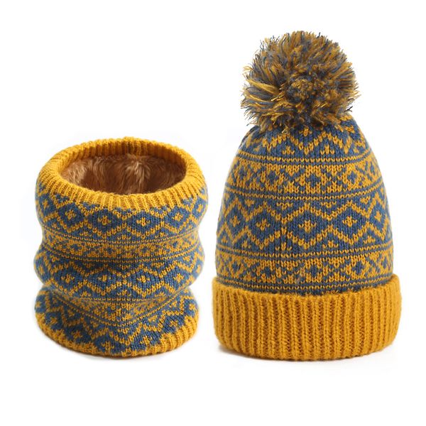 winter knit set cap scarf for women hairball hats print ring neck scarves warm fur plus men collar scarfs bandana 201020, Blue;gray
winter knit set cap scarf for women hairball hats print ring neck scarves warm fur plus men collar scarfs bandana 201020, Blue;gray
