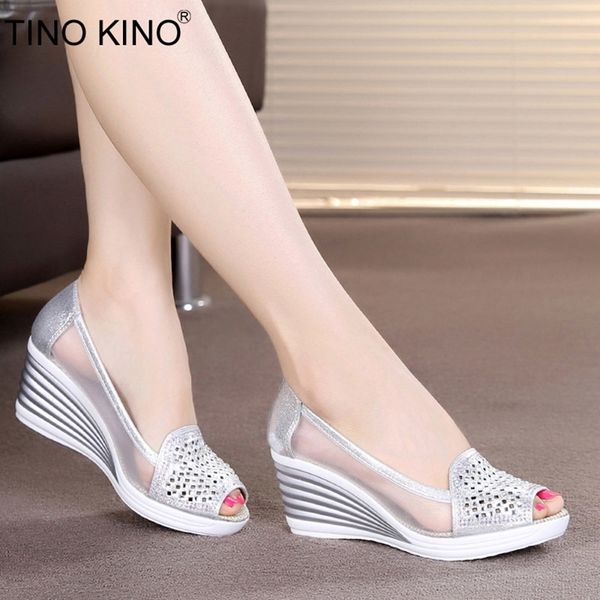 summer sandals women hollow out slip on wedges shoes platform peep toe high heels female fashion breathable mesh shoes ladies y200323, Black
summer sandals women hollow out slip on wedges shoes platform peep toe high heels female fashion breathable mesh shoes ladies y200323, Black