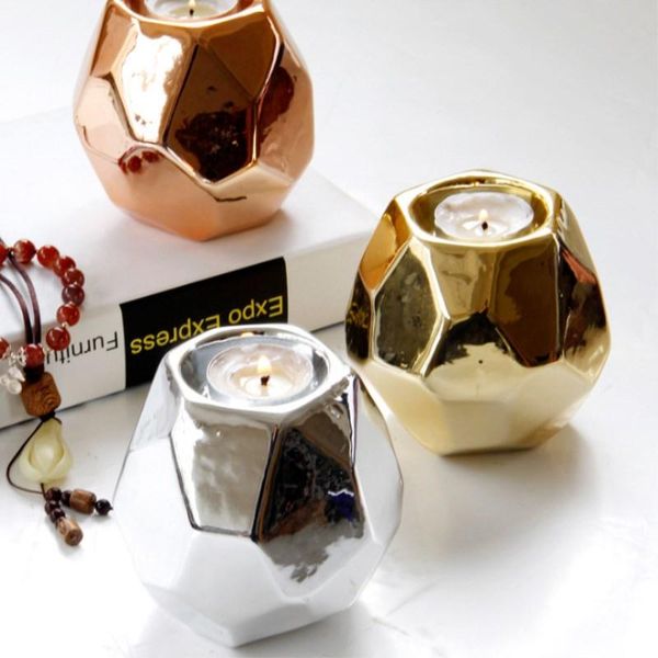 candle holders polygonal candlestick plating gold silver plated rose and ceramic holder home decoration jewelry
candle holders polygonal candlestick plating gold silver plated rose and ceramic holder home decoration jewelry