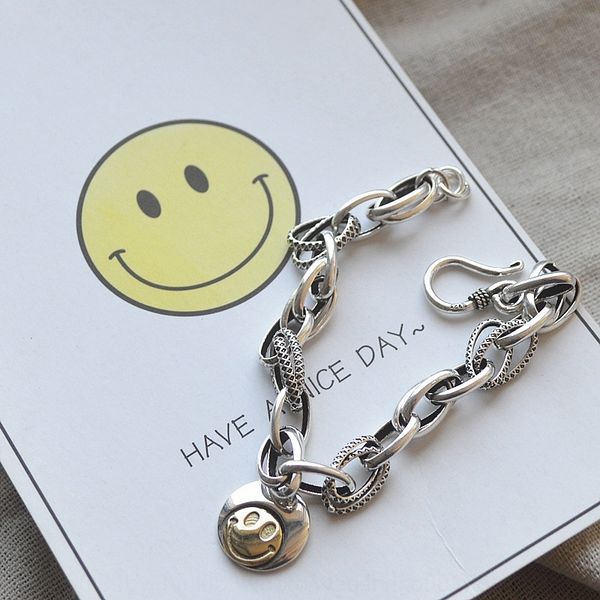 grroh korean 925 pure silver hip hop smiling face simple women fashion net red bracelet giftgift giftins bracelet crowd design small student, Golden;silver
grroh korean 925 pure silver hip hop smiling face simple women fashion net red bracelet giftgift giftins bracelet crowd design small student, Golden;silver