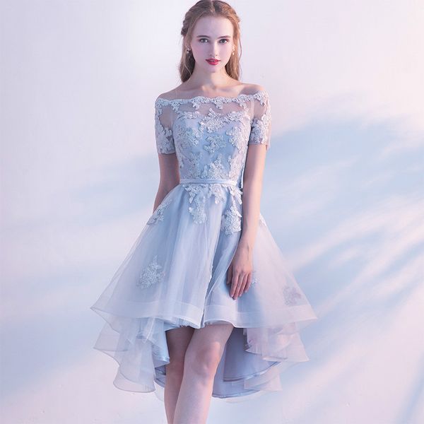 skyyue prom dresses off shoulder lace solid prom dress boat neck a-line embroidery short sleeve prom dresses 2019 lx454, Black
skyyue prom dresses off shoulder lace solid prom dress boat neck a-line embroidery short sleeve prom dresses 2019 lx454, Black