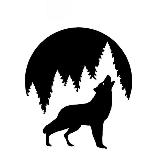 wolf in the moonlight fashion car decoration personality waterproof car window applique black/white, 15cm*14cm
wolf in the moonlight fashion car decoration personality waterproof car window applique black/white, 15cm*14cm