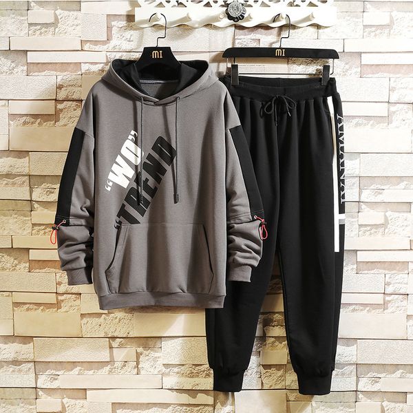 new print black white men's sportswear sets 2021 autumn spring casual sport tracksuit sweatshirt+sweatpants track suit trouers bwzz
new print black white men's sportswear sets 2021 autumn spring casual sport tracksuit sweatshirt+sweatpants track suit trouers bwzz