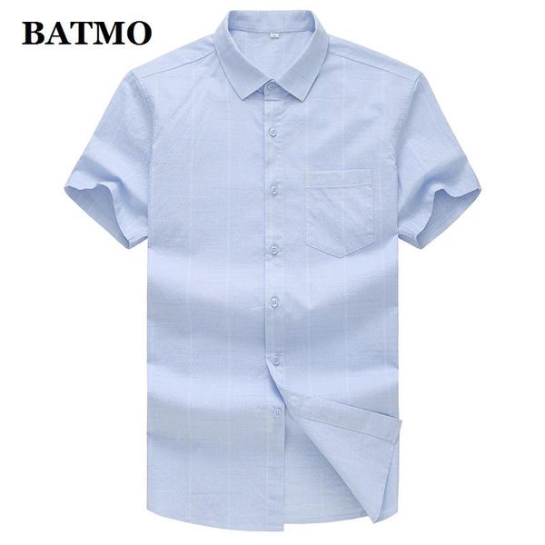 batmo 2020 new summer 70% cotton shirts men,men's casual plaid shirt,plus-size -xxxl cy80116, White;black
batmo 2020 new summer 70% cotton shirts men,men's casual plaid shirt,plus-size -xxxl cy80116, White;black