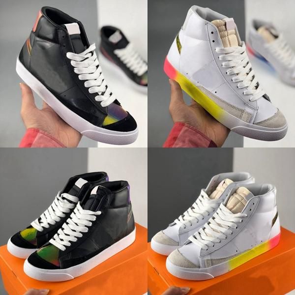 with box blazer the new way mid 77 vntg womens mens running shoes white rainbow have a good game laser skateboard sports sneakers
with box blazer the new way mid 77 vntg womens mens running shoes white rainbow have a good game laser skateboard sports sneakers