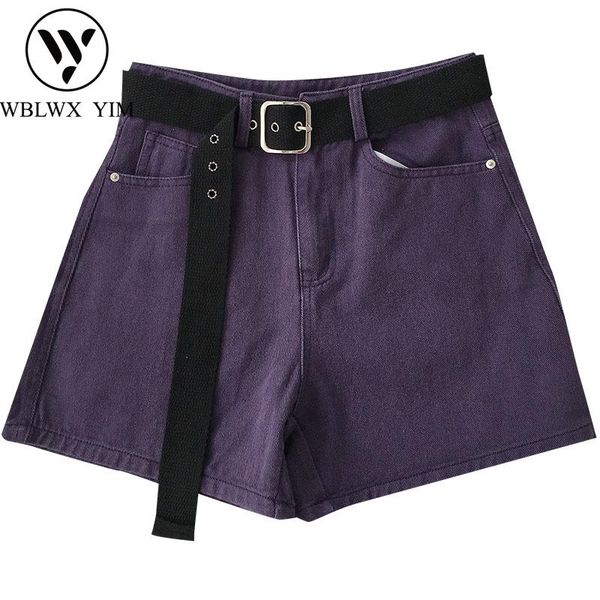 women's shorts women denim summer loose plus size waist jeans a-line wide leg short pants with belt, White;black
women's shorts women denim summer loose plus size waist jeans a-line wide leg short pants with belt, White;black