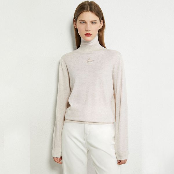 amii minimalism autumn fashion women sweater embroidery turtleneck slim fit women pullover causal female sweater 12040494 201128, White;black
amii minimalism autumn fashion women sweater embroidery turtleneck slim fit women pullover causal female sweater 12040494 201128, White;black