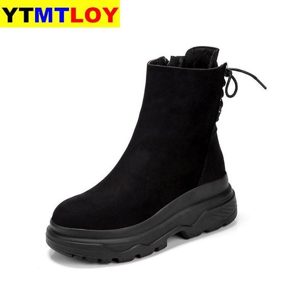 winter new casual platform women's snow high heel waterproof warm pluss female short boots lace up woman cotton shoes, Black
winter new casual platform women's snow high heel waterproof warm pluss female short boots lace up woman cotton shoes, Black