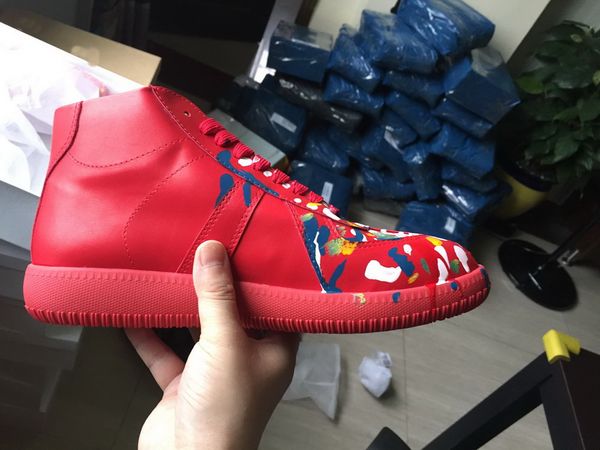 men's flat designer sneakers kanye west high patent genuine leather casual flat sneakers casual shoes 38-47 with box, Black
men's flat designer sneakers kanye west high patent genuine leather casual flat sneakers casual shoes 38-47 with box, Black