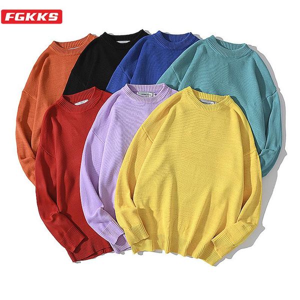 men's sweaters fgkks autumn men pullover sweater fashion brand solid color casual comfortable warm male, White;black
men's sweaters fgkks autumn men pullover sweater fashion brand solid color casual comfortable warm male, White;black