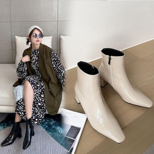 ymechic block high heels woman boots faux patent leather square toe black beige autumn booties women shoes ankle boot big size1
ymechic block high heels woman boots faux patent leather square toe black beige autumn booties women shoes ankle boot big size1