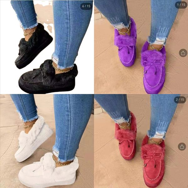 n0eaq winter plus velvet cotton slippers snow boots wear winter women's new mop cotton yarn all-around flat wool half mop indoor bottom, Black
n0eaq winter plus velvet cotton slippers snow boots wear winter women's new mop cotton yarn all-around flat wool half mop indoor bottom, Black