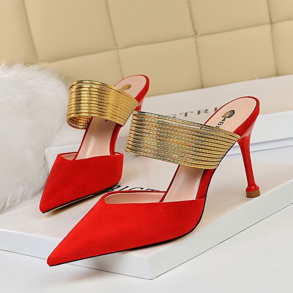 2020 fashion skinny pointed slipper shallow mouth sharp metal slipper shoes sandals women heels t200327, Black
2020 fashion skinny pointed slipper shallow mouth sharp metal slipper shoes sandals women heels t200327, Black