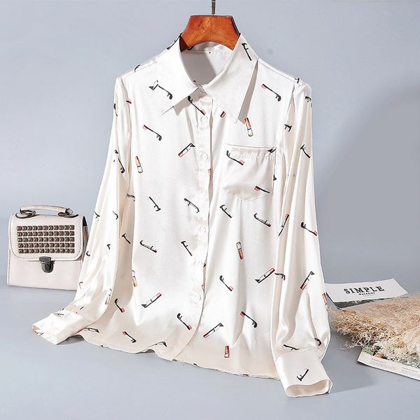 2020 female shirt new early spring boutique women's fashions manga long button down cardigan 8ehs, White
2020 female shirt new early spring boutique women's fashions manga long button down cardigan 8ehs, White