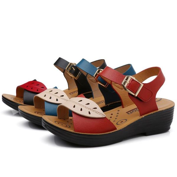2021 new roman summer sandals women heels wedge anti-skid beach peep-toe shoes platform casual sandals nvlx11, Black
2021 new roman summer sandals women heels wedge anti-skid beach peep-toe shoes platform casual sandals nvlx11, Black