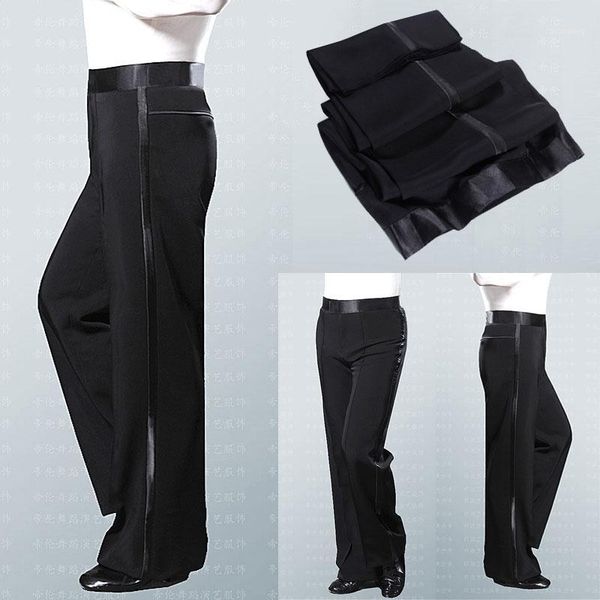 latin dance pants for men practice/competition/training dance clothes male ballroom trousers tap black pant stage costume1, Black;red
latin dance pants for men practice/competition/training dance clothes male ballroom trousers tap black pant stage costume1, Black;red