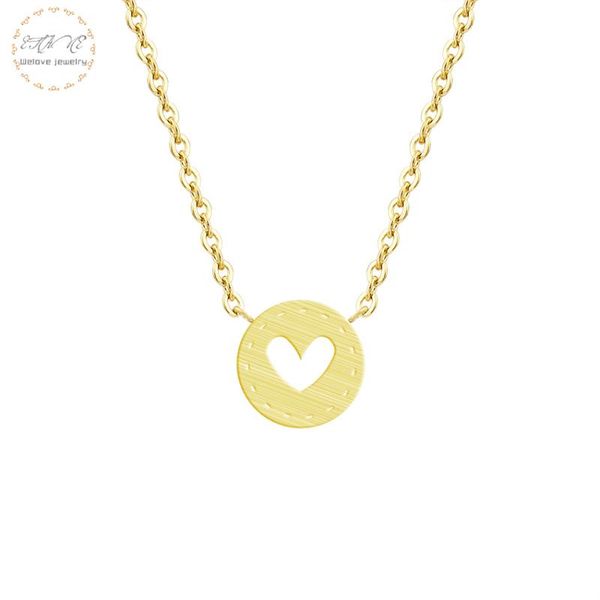 rose gold open heart necklace pendant colar masculino stainless steel chain love necklace for women bridesmaid couple jewelry, Silver
rose gold open heart necklace pendant colar masculino stainless steel chain love necklace for women bridesmaid couple jewelry, Silver