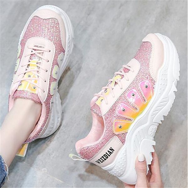 new sneakers 2021 autumn fashion sequins gleaming cloth breathable toe-round leisure thick female tennis shoes purple 3lmk, Black
new sneakers 2021 autumn fashion sequins gleaming cloth breathable toe-round leisure thick female tennis shoes purple 3lmk, Black