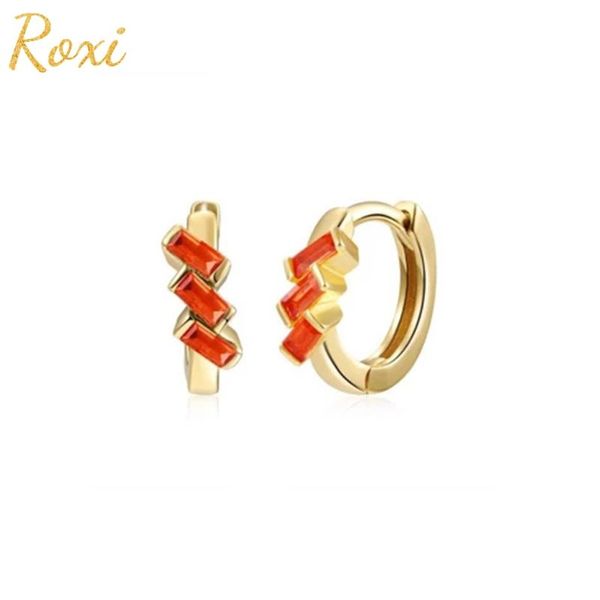 roxi 925 sterling silver glossy colorful rectangle crystals hoop earrings for women cartilage earrings huggie pendientes jewelry, Golden;silver
roxi 925 sterling silver glossy colorful rectangle crystals hoop earrings for women cartilage earrings huggie pendientes jewelry, Golden;silver