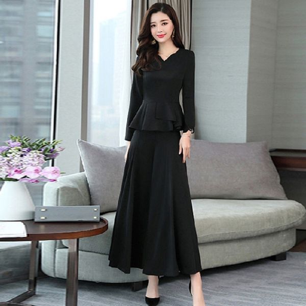kwxyj 2020 pants wide winter new fashion korean style wide leg and pants leg autumn two-piece loose casual sportswear suit for women qrd28, Gray
kwxyj 2020 pants wide winter new fashion korean style wide leg and pants leg autumn two-piece loose casual sportswear suit for women qrd28, Gray