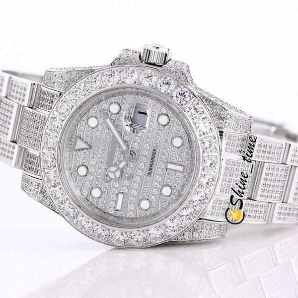 new 40mm sub 116610 116769tbr-74779b full diamond big date dial 2813 automatico mens watch diamond case steel bracelet watches shine_time, Slivery;brown
new 40mm sub 116610 116769tbr-74779b full diamond big date dial 2813 automatico mens watch diamond case steel bracelet watches shine_time, Slivery;brown