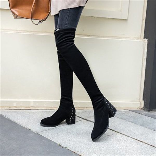 new autumn 2021 toe toe-pointing boots thin section high female shoes fashion size black 35-40 ldac
new autumn 2021 toe toe-pointing boots thin section high female shoes fashion size black 35-40 ldac