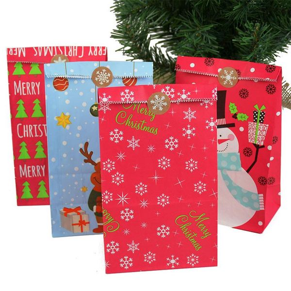gift wrap 5/10pcs christmas paper bags santa claus snowman candy chocolate cookies packing bag year kids favor supplies
gift wrap 5/10pcs christmas paper bags santa claus snowman candy chocolate cookies packing bag year kids favor supplies