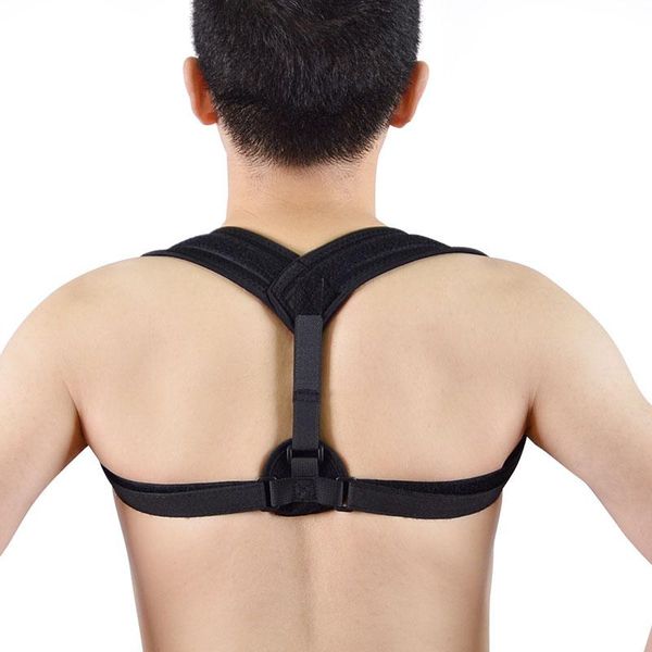 back support posture corrector belt for breathable waist trainer corset lumbar belts spinal alignment shoulder, Black;blue
back support posture corrector belt for breathable waist trainer corset lumbar belts spinal alignment shoulder, Black;blue